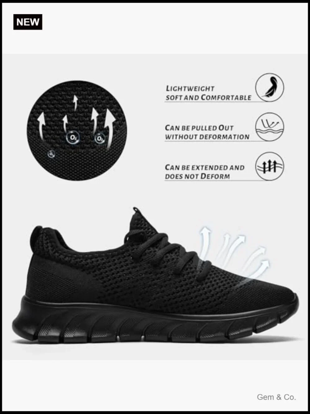 Women's Athletic Walking Running Sneakers Non Slip Breathable Lightweight